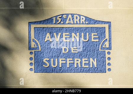 Francia. Parigi (distretto 15th). Foto Stock