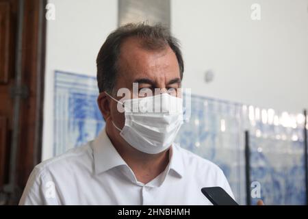 salvador, bahia, brasile - febbraio 11: Fabio Mota, segretario dei trasporti per la città di Salvador. Foto Stock