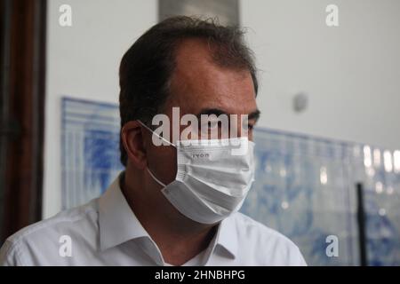 salvador, bahia, brasile - febbraio 11: Fabio Mota, segretario dei trasporti per la città di Salvador. Foto Stock