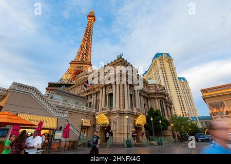 Las Vegas, AGO 5 2015 - Vista pomeridiana di Parigi Foto Stock