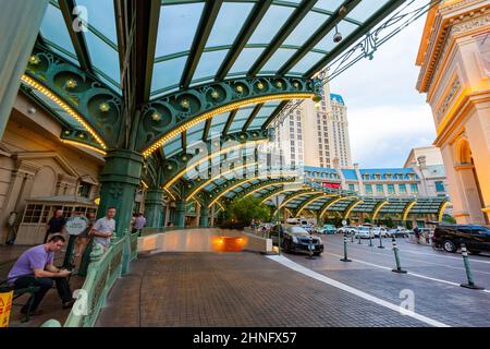 Las Vegas, AGO 5 2015 - Vista pomeridiana di Parigi Foto Stock