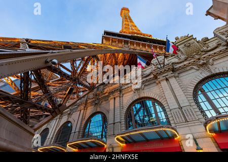 Las Vegas, AGO 5 2015 - Vista pomeridiana di Parigi Foto Stock