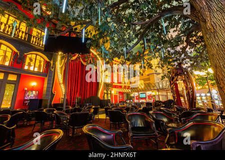 Las Vegas, AGO 5 2015 - Vista interna del Paris Las Vegas Foto Stock