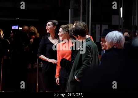 Berlino, Berlino, Germania. 16th Feb 2022. Red Carpet prima del Premio Gala al Berlinale 2022 (Credit Image: © Beata Siewicz/Pacific Press via ZUMA Press Wire) Foto Stock