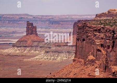 Candlestick Tower - Canyonlands National Park Foto Stock