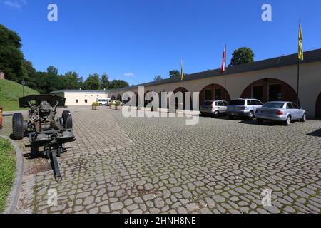 Cracovia. Cracovia. Polonia. Il forte d'artiglieria 'Krzeslawice 49' fa parte della linea di fortificazione austro-ungarica 'Twierdza Krakow' Foto Stock