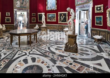 La Tribuna, la Tribuna, Bernardo Buontalenti, Galleria degli Uffizi, Museo di Stato di Firenze, Toscana, Italia, Europa Foto Stock