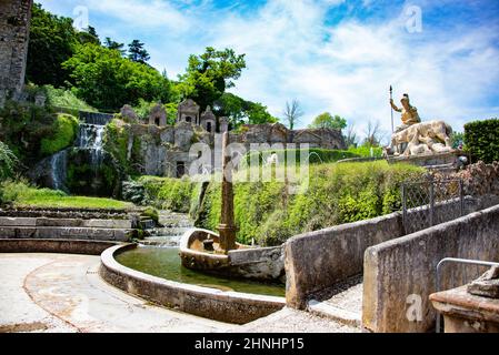 Europa, Italia, Lazio, Tivoli, Villa d'Este Foto Stock