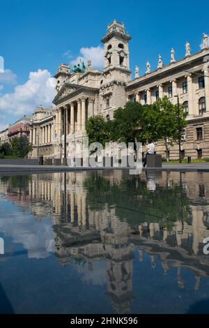 Museo etnografico di Budapest Foto Stock