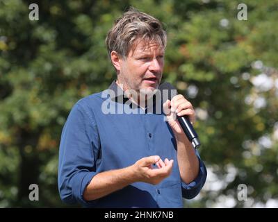 deutscher Politiker Robert Habeck Partei Bündnis 90 Die Grünen Foto Stock