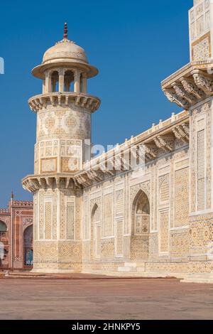 Itimad-ud-Daulah o Baby Taj ad Agra, India Foto Stock