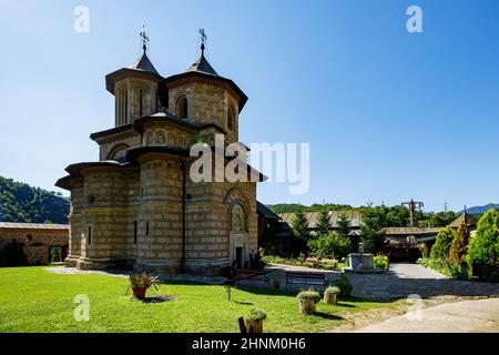 Il monastero di Cornet in Romania Foto Stock