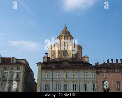 La chiesa di San Lorenzo a Torino Foto Stock