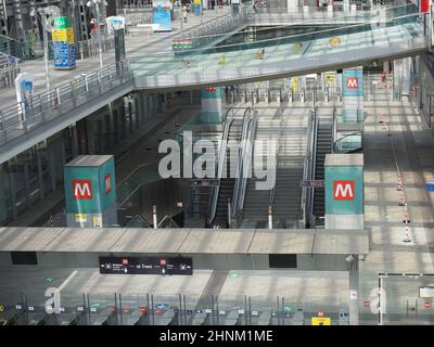 Stazione porta Susa di Torino Foto Stock