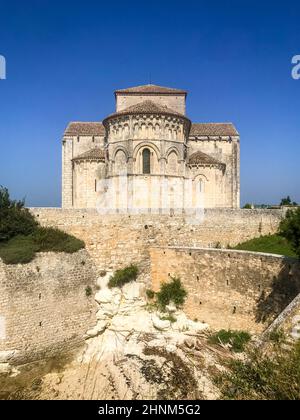 Chiesa Sainte Radegonde a Talmont, Francia Foto Stock