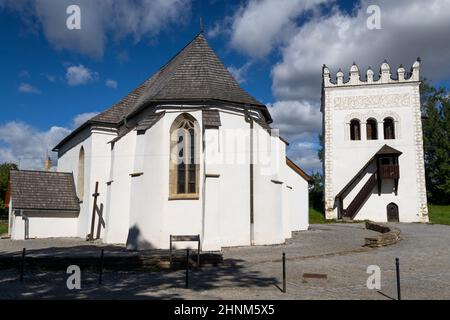 Castello di Kezmarok nella Slovacchia nord Foto Stock