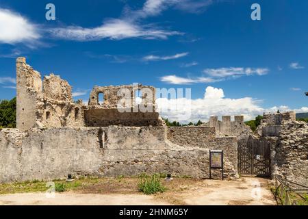 Castello di Bivona, Provincia di Vibo Valentia, Calabria, Italia Foto Stock