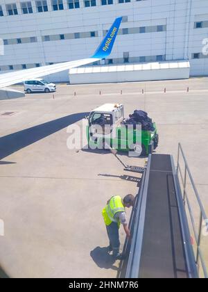 Antalya, un terminal internazionale. Foto Stock