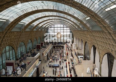 Il museo D'Orsay a Parigi, Francia. Foto Stock