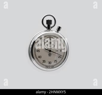 Cronometro meccanico URSS. Foto Stock