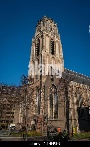 Chiesa di Saint Laurens a Rotterdam, Paesi Bassi Foto Stock