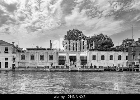 Collezione Peggy Guggenheim Museo d'Arte moderna al Canal Grande di Venezia. Foto Stock