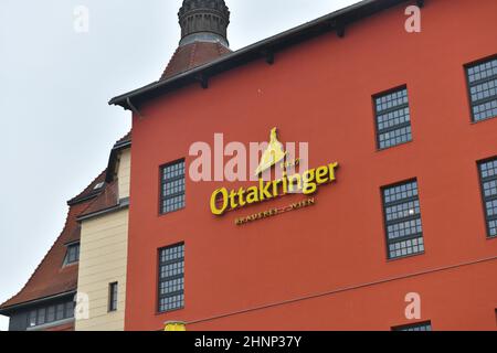 Brauerei Ottakring a Wien, Österreich, Europa - Ottakring birreria a Vienna, Austria, Europa Foto Stock