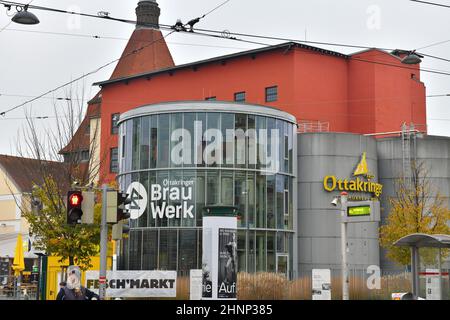 Brauerei Ottakring a Wien, Österreich, Europa - Ottakring birreria a Vienna, Austria, Europa Foto Stock