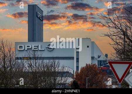 La fabbrica di automobili Opel a Eisenach Turingia Foto Stock