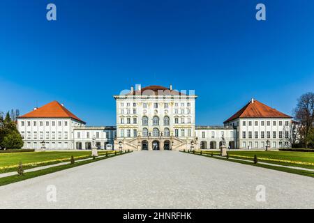 Castello di Nymphenburg a Monaco Foto Stock