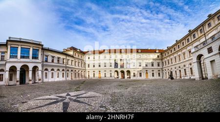 Weimar, castello della città Foto Stock
