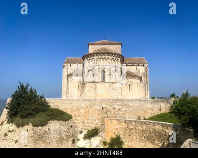 Chiesa Sainte Radegonde a Talmont, Francia Foto Stock