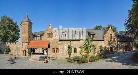 Castello di Mansfeld Foto Stock