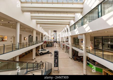 Aeroporto di Brema BRE Terminal in Germania Foto Stock