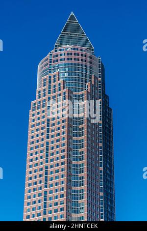Fiera Torre Messeturm Foto Stock