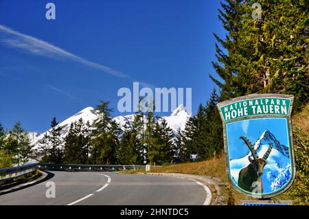 Le alpi in OST tirolo / lienz / Großglockner Foto Stock