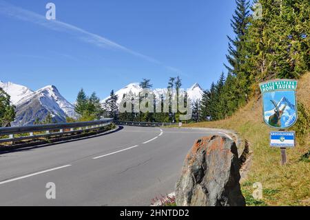 Le alpi in OST tirolo / lienz / Großglockner Foto Stock