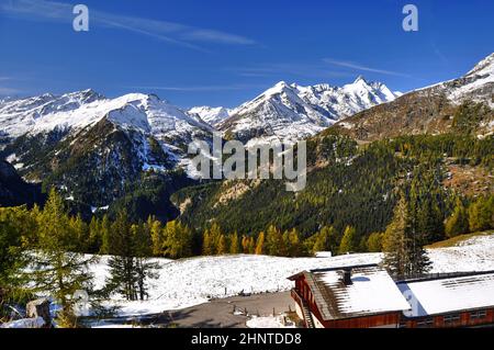 Le alpi in OST tirolo / lienz / Großglockner Foto Stock