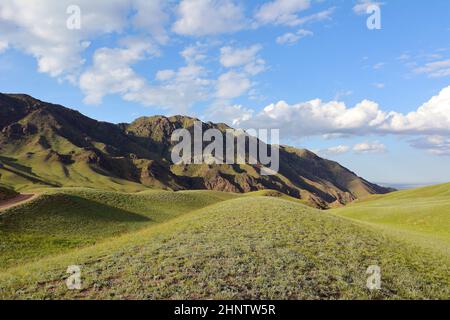 Kazakistan. Canyon di Sharynsky - Valle dei Castelli e Uyghurs Foto Stock