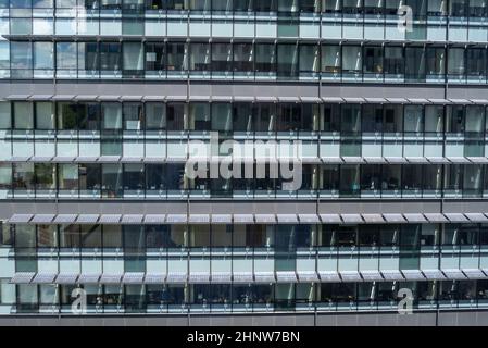 Solar Shades, OHSU Center for Health & Healing, Portland, Oregon. Foto Stock