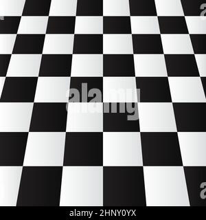 Moderna scacchiera sfondo disegno vettoriale illustrazione. Eps10 Illustrazione Vettoriale