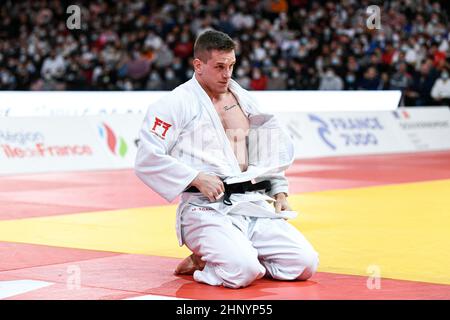 Men's -90 kg, Mihael Zgank della Turchia compete durante il Paris Grand Slam 2022, IJF World JudoTour il 6 febbraio 2022 presso l'Accor Arena di Parigi, Francia. Foto di Victor Joly/ABACAPRESS.COM Foto Stock