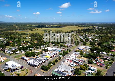 Antenna del piccolo villaggio di Murgon Queensland Australia Foto Stock