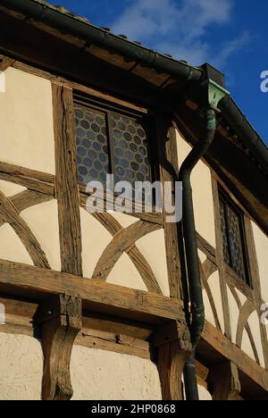 Castello di Wartburg vicino a Eisenach: Cortile interno, Turingia, Germania, il Wartburg era il luogo dove Martin Lutero tradusse il nuovo Testamento Foto Stock