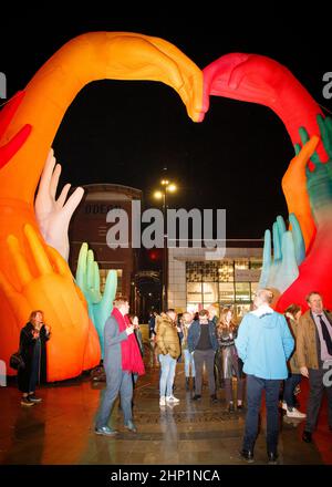 LuminoCity, Festival della luce, Southend-on-Sea, Essex © Clarissa Debenham / Alamy Foto Stock