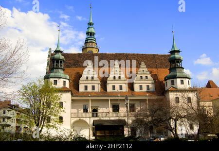 Brzeg, Slesia, Polonia. Castello dei Duchi di Brzeg Foto Stock