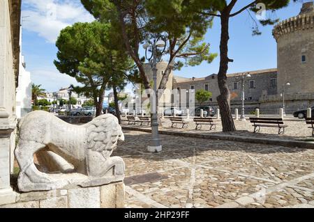 Il villaggio italiano di venosa. Foto Stock