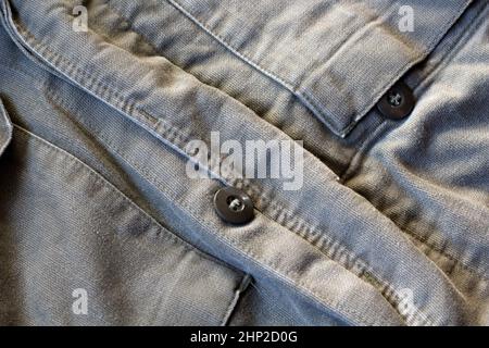 maglia militare in primo piano Foto Stock