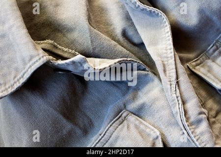 maglia militare in primo piano Foto Stock