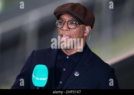 IAN WRIGHT, PRESENTATORE TV E EX CALCIATORE, 2022 Foto Stock